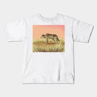 Hunting at Sunrise Kids T-Shirt